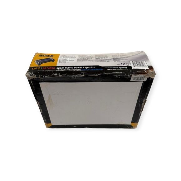 new Boss Audio ♫ CAP30 30 Farad Digital Capacitor ♫ Blue Illumination ♫ in Box - Picture 8 of 14